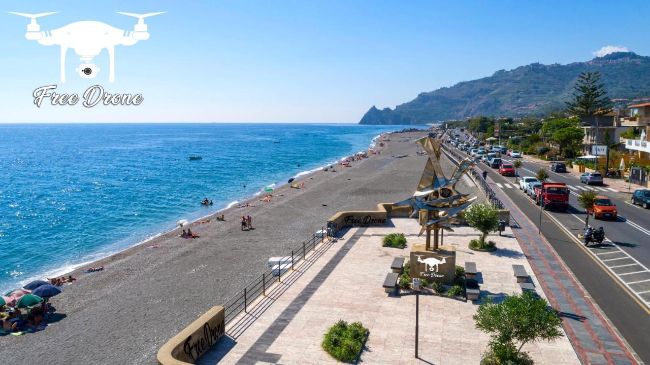 Panoramic House -Santa Teresa Di Riva- Bandiera Blu Екстериор снимка